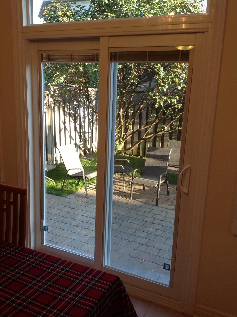 After window installation